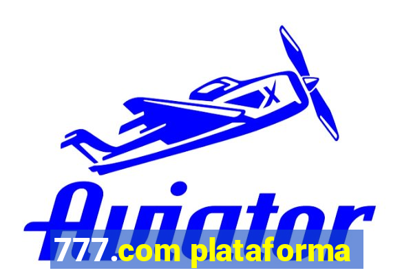 777.com plataforma