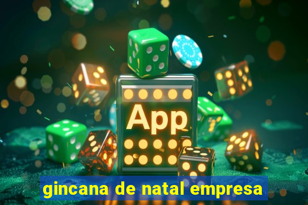 gincana de natal empresa