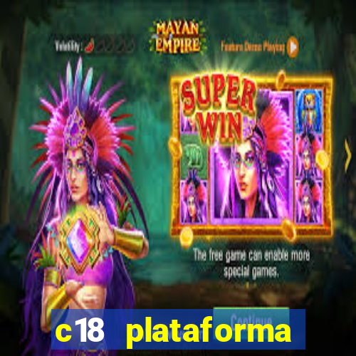 c18 plataforma login entrar