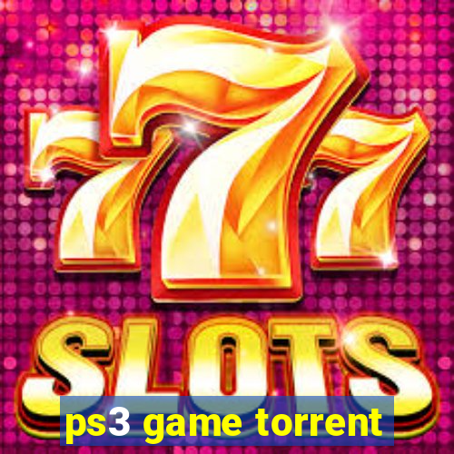 ps3 game torrent