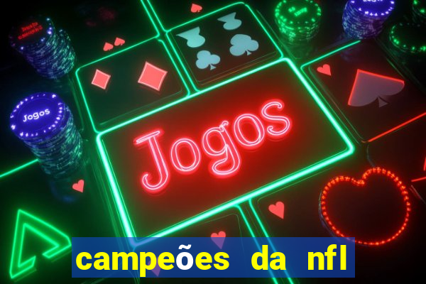 campeões da nfl desde 1920