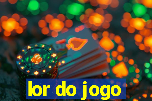 lor do jogo