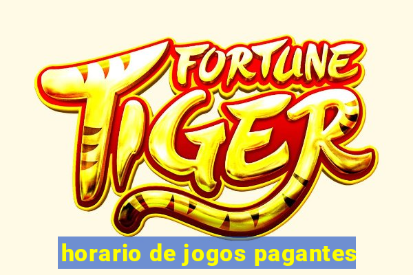 horario de jogos pagantes