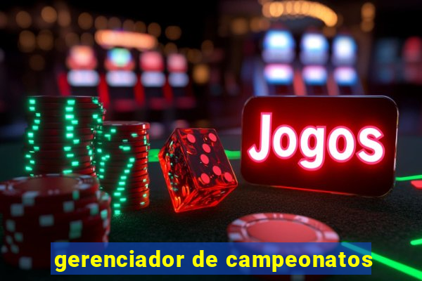 gerenciador de campeonatos