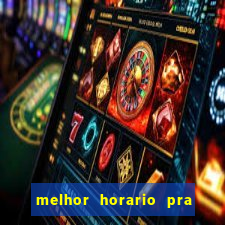 melhor horario pra jogar fortune rabbit