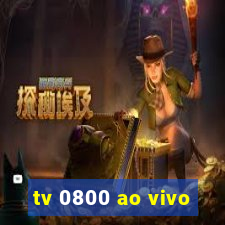 tv 0800 ao vivo