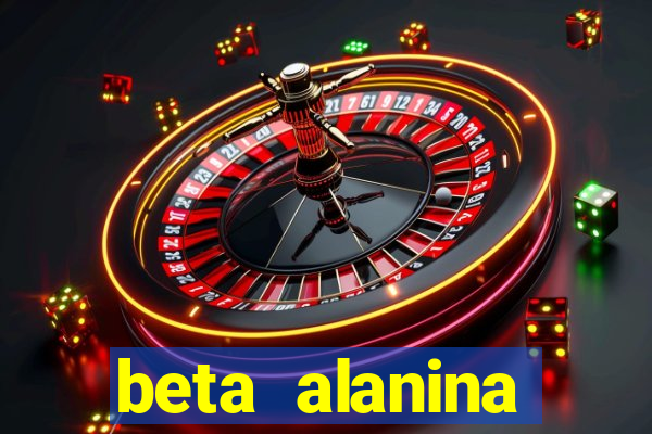 beta alanina aumenta a pressao